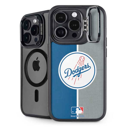 MLB Los Angeles Dodgers Split iPhone 15 Pro Kickstand Case